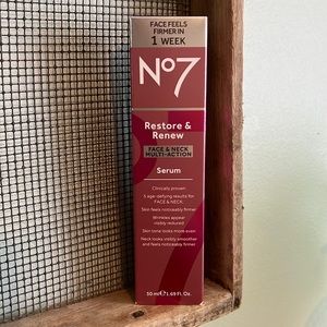 No7 Restore & Renew Serum, Face & Neck
